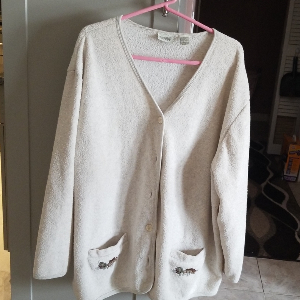 Women's Button Down Sweater size 2x